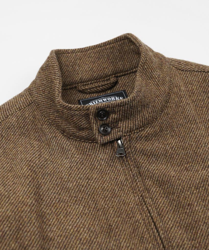 Frizmworks Wool Harrington Jacket _ Brown
