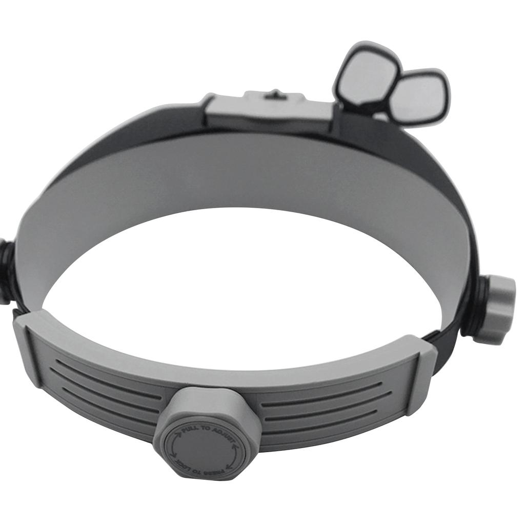 Portable Headband Magnifier Loupe Head Magnifying Glass Lens Jewelry Watch Repair Watchmaker Magnifier with 2 LED Light