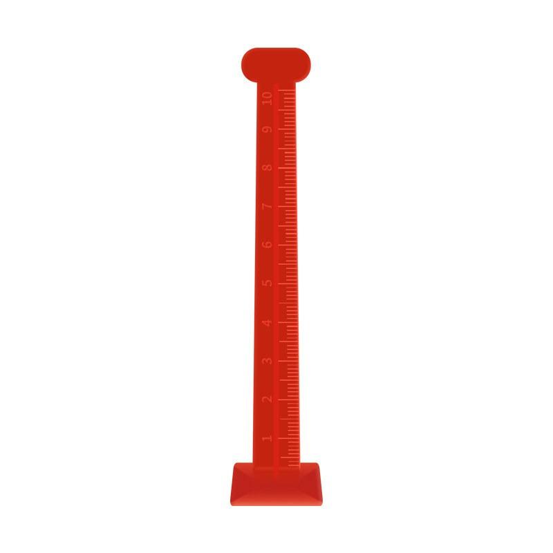 

10Pcs 100mm White Red Level Stick Pegs Elevation Ruler For Floor Measure Poured Self Leveling Pins Tools