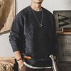 Klassischer Retro-Winterpullover für Herren - Lässiger lockerer Rundhals-Strick, Große Größen erhältlich