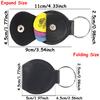 5pcs 11cm Mini Press Style Guitar Pick Storage Bag PU Leather Material Guitar Picks Cases Bag Instrument Accessory Storage Tools