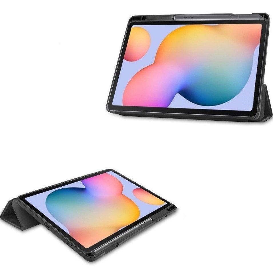 Case for Samsung Galaxy Tab S6 Lite 10.4" 2020/2022/2024, with stylus holder, Black