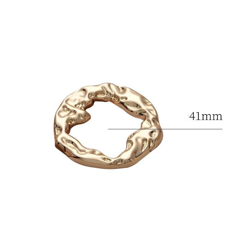 Adjustable pin buckle geometric design multifunctional modeling accessories buckle scarf coat belt