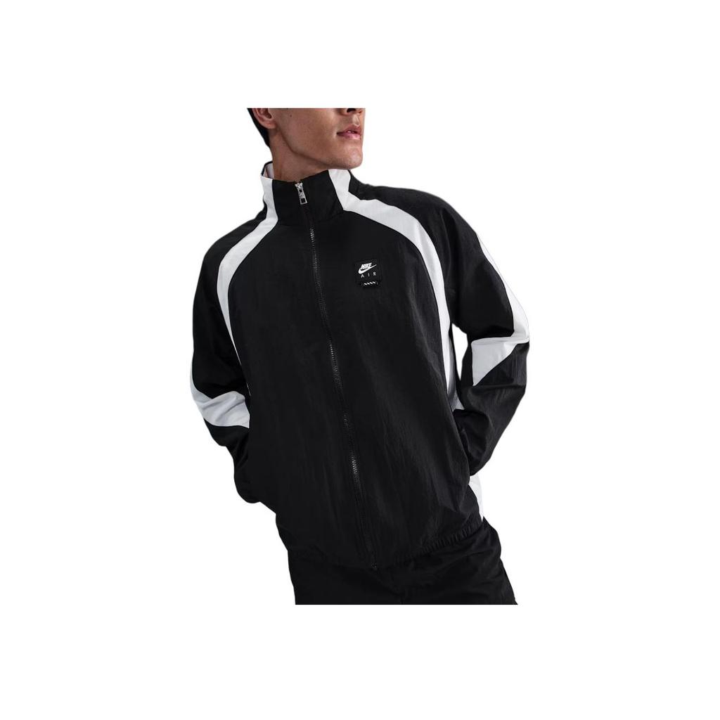 Nike Logo Stand Collar Zipper Loose Long Sleeve Jacket Men Jackets HV0881-010