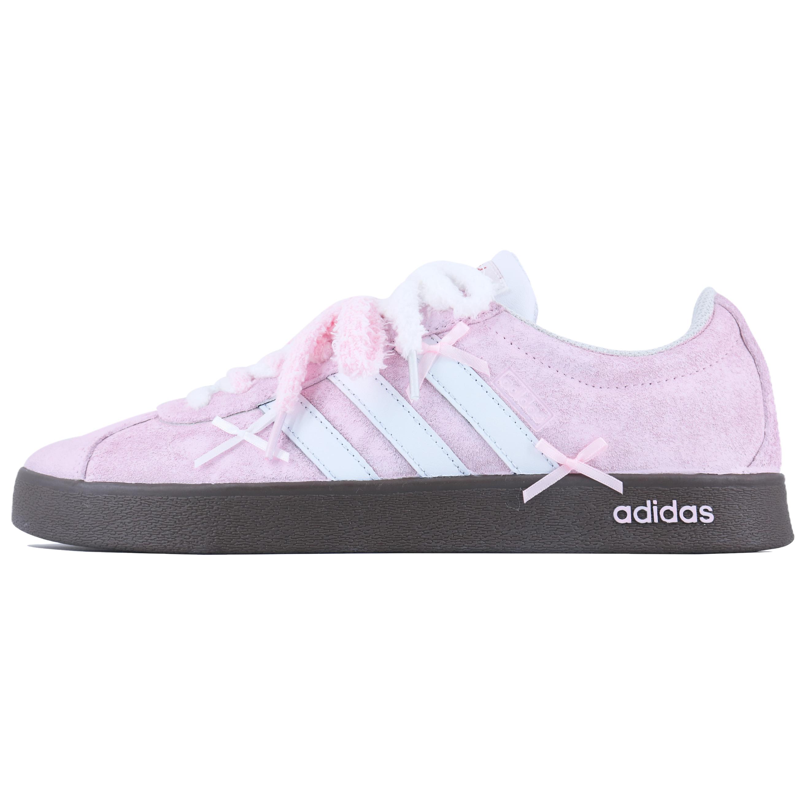 

Adidas VL COURT 2.0 Low top Skateboard Shoes Unisex Pink HQ1802(Team168-) 39⅓