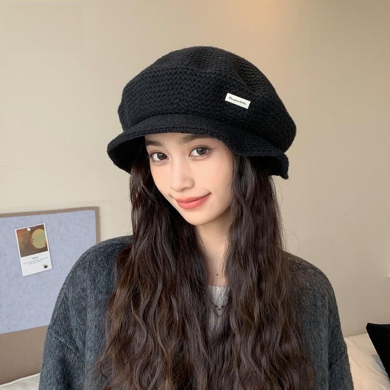 Korean Style Beret Cap For Women Fall Spring Seasonal Fashion Accessory