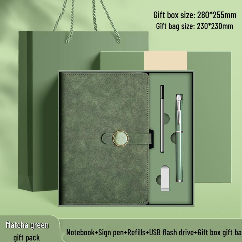 A5 Premium Business Notebook Gift Set - Stylish Stationery Souvenir with Custom Logo