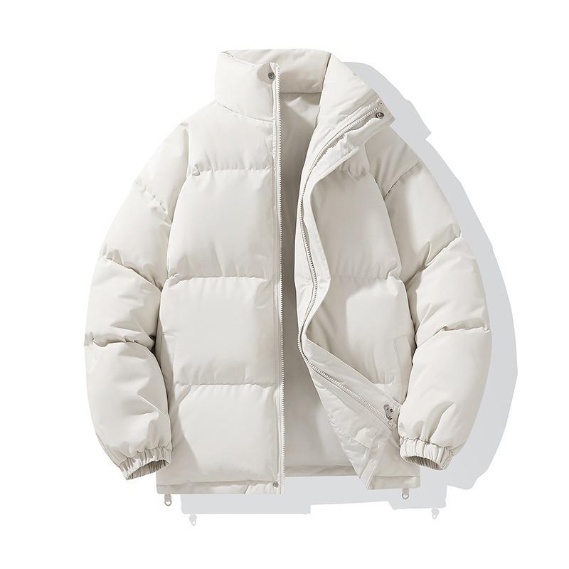 Men's 2025 Winter Stand Collar Cotton Puffer Jacket