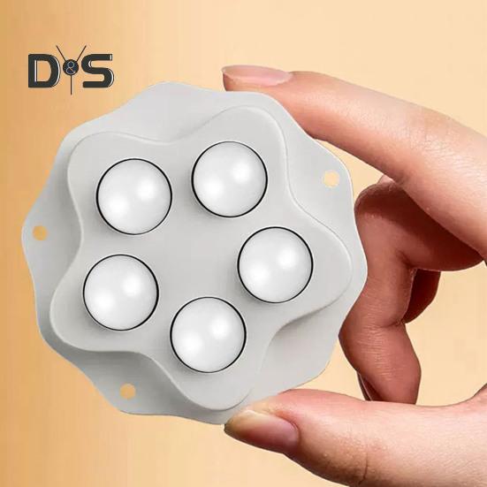 4 Pcs Paste Type Caster Wheels Universal Casters for Furniture 360 Degree Swivel Casters for Office Home Furniture Appliance