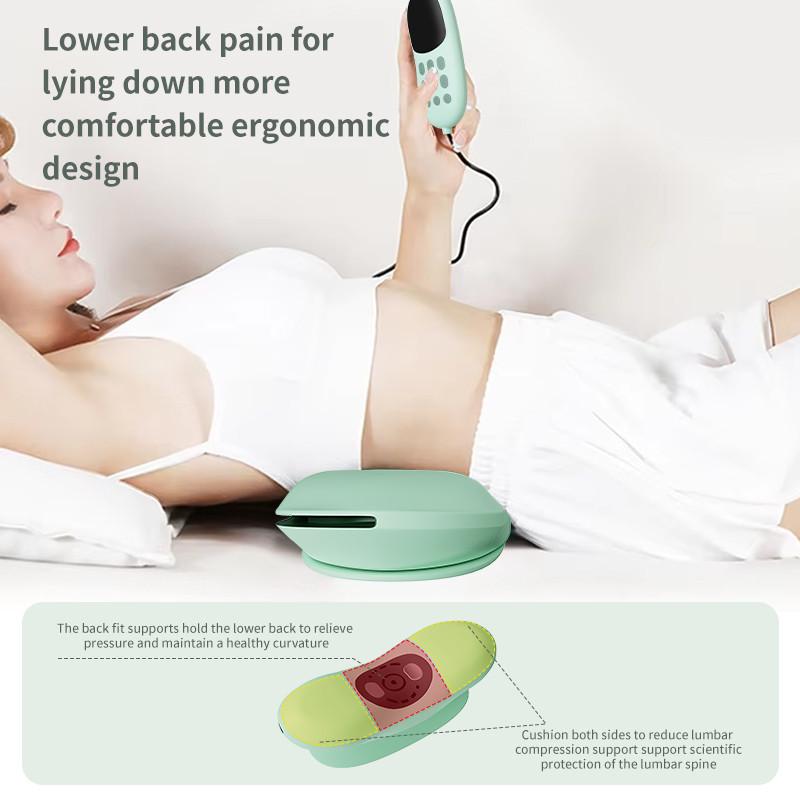 Adjustable Vibration Intensity Airbag Waist Massager Spine Support Back Massage Machine Electric Lumbar Traction Massager