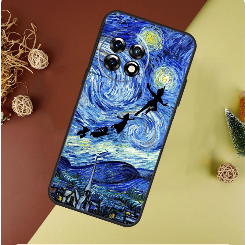 Van Gogh Starry Sky For OnePlus Nord CE 4 3 2 Lite N20 N30 9 10 Pro 8T 9RT 10T 10R 13R 12R 11 12 13 Phone Case