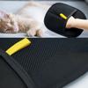 Double Sided Grooming Gloves for Pet with Comfortable Mesh Designs Hair Removal Tool for Home Use Carpet and Couch