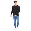 Crosshatch Mens Kramtax Knitted Raglan Pullover