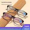 Spring Leg Stylish Unisex Blue Light Blocking Reading Glasses - Comfortable for Men & Women