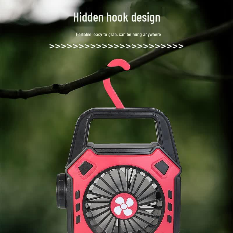 

Lishi Outdoor Portable USB Fan Lantern