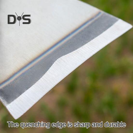 2-in-1 Weeding Rake Garden Hoe And Rake Heavy Duty Hand Weeder Gardening Hoe for Weeding Soil Loosening Landscaping