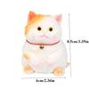 Handmade Cute Small Cat Taba Squishy Toys Stress Relief Ornaments Decompression Soft Sensory Squeeze Fidget Toy For Adults Kids