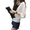 Lockere Sonnenschutzkleidung im koreanischen Stil, Klimaanlagen-Shirt, Frühlings- und Sommer-Laternenärmel-Schaljacke, Strandjacke, Strickjacke