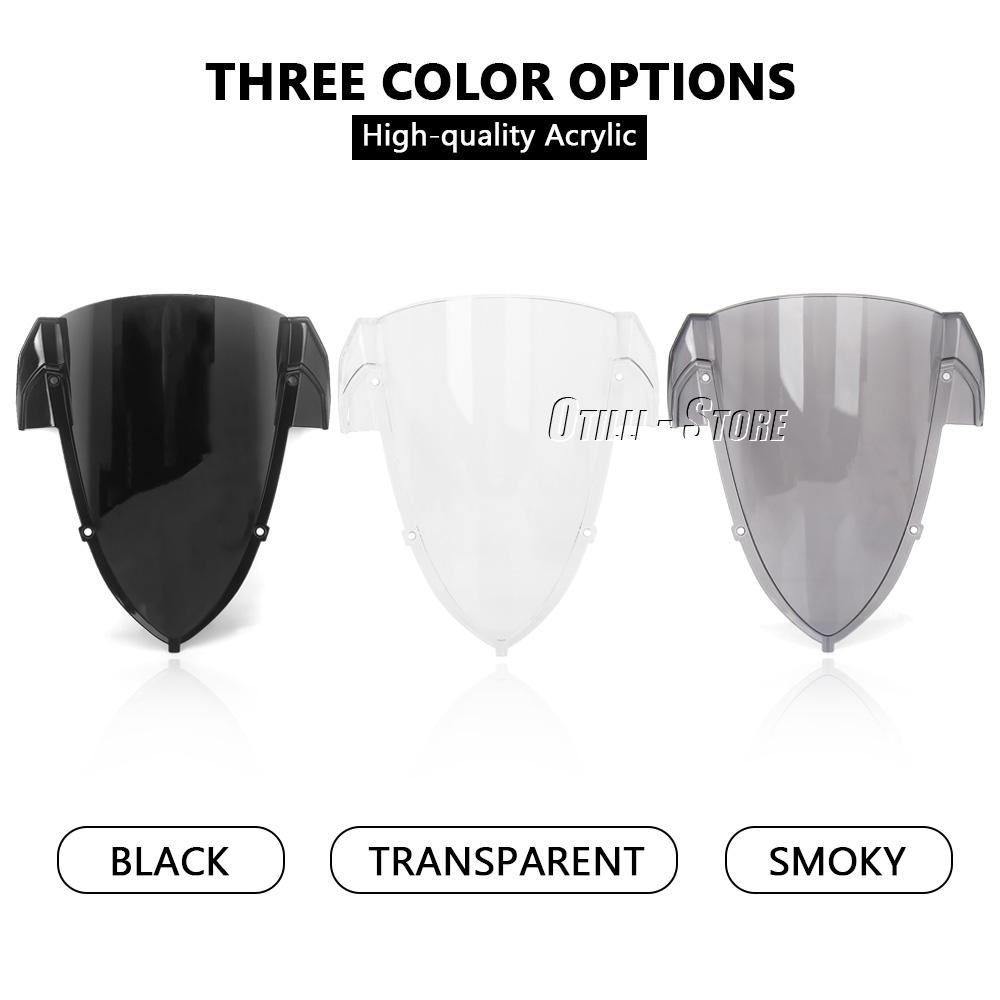 Motorcycle Touring Windshield Windscreen Wind Screen Deflectors Viser Visor For Aprilia RS 457 Rs457 RS457 2024 2025