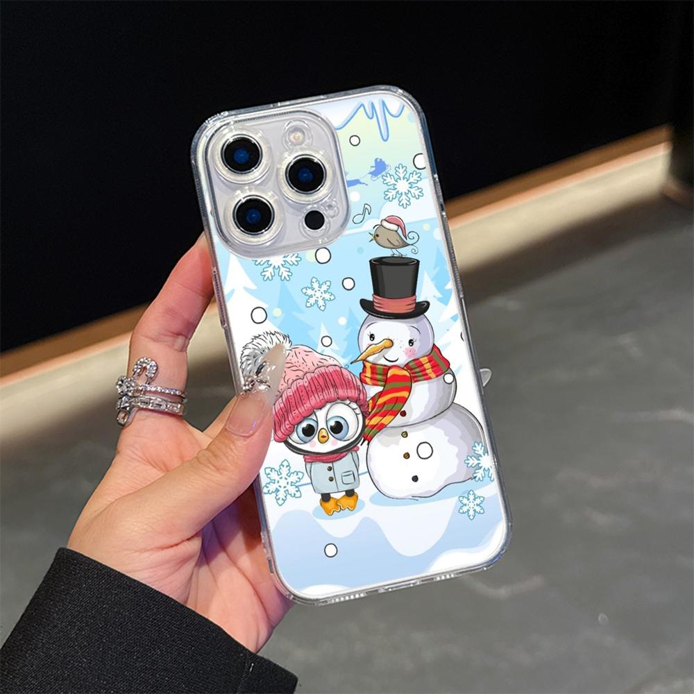 

Чехлы Ae103 Christmas tree Magsafe Transparent для Samsung S23 S24 Ultra S21 FE iPhone 16 13 Pro Max XR с магнитной беспроводной зарядкой Samsung S24 Ultra 5G