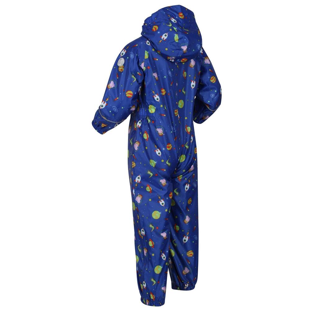 Regatta Childrens/Kids Peppa Pig Space Waterproof Puddle Suit