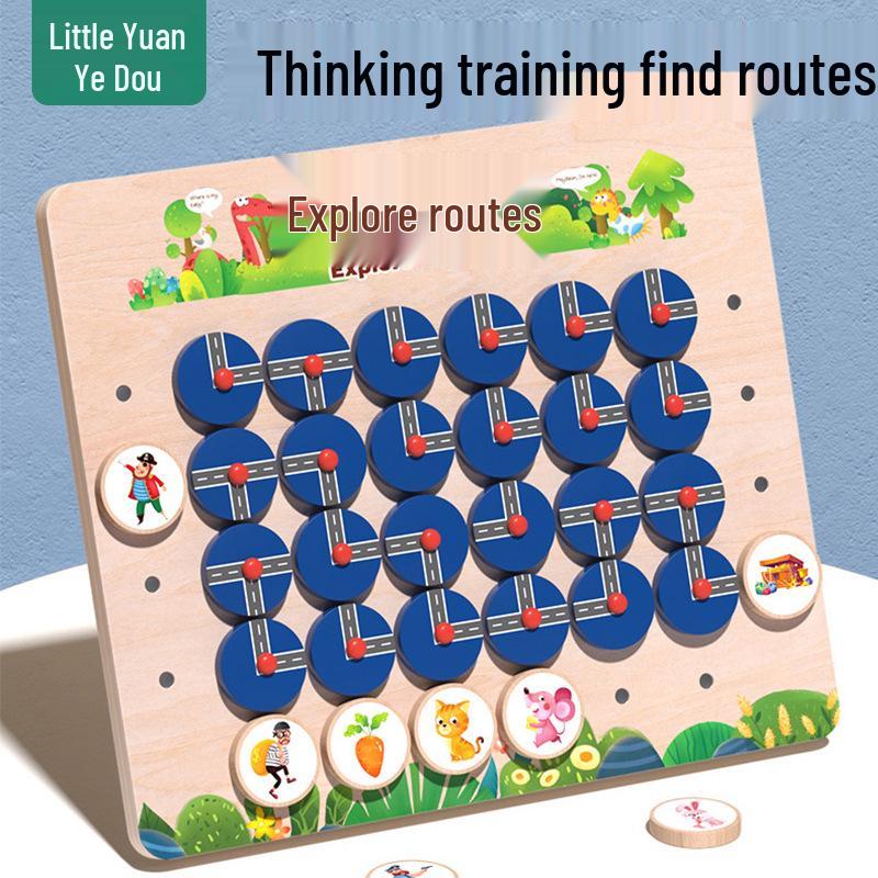 

Route Explorer Educational Toys for Kids Ages 3-6: Enhancing Brain, Concentration, and Attention