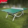 JEEANLEAN Dual Arch Outdoor Mobile Ping Pong Table