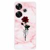 Marble Soft Phone Case For Poco F6 Transparent Case Silicone TPU Cover Funda Para Shield Clear Case for Xiaomi Poco F6 F 6 Pro