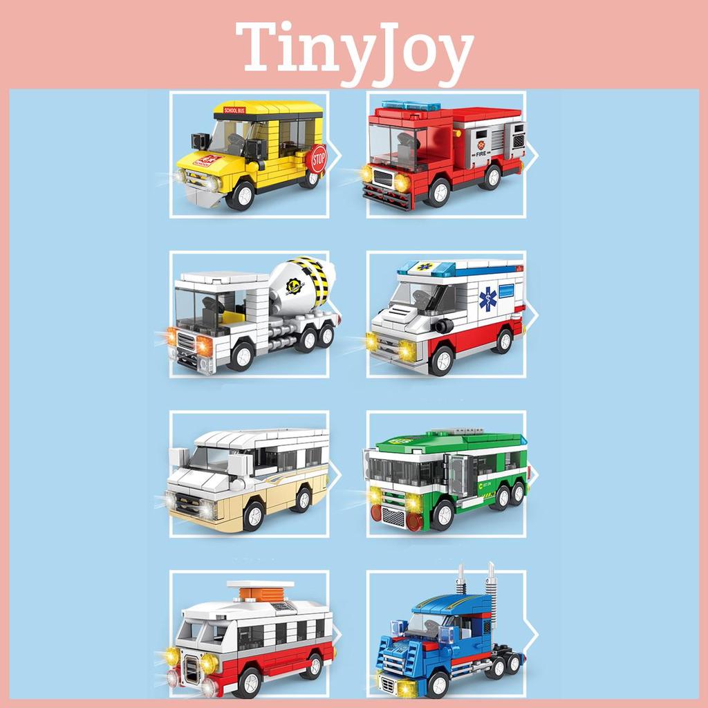 Brand New Compatible Building Blocks For Lego City Vehicles Perfect For Boys' Gift