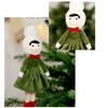 Christmas Doll Pendant Hanging Ornament with Lanyard Easy To Hang