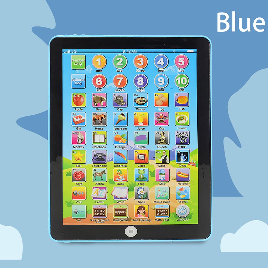Children'S Tablet Toy English Learning Machine Simulation Point Reading Machine Puzzle Early Education Learning Toy