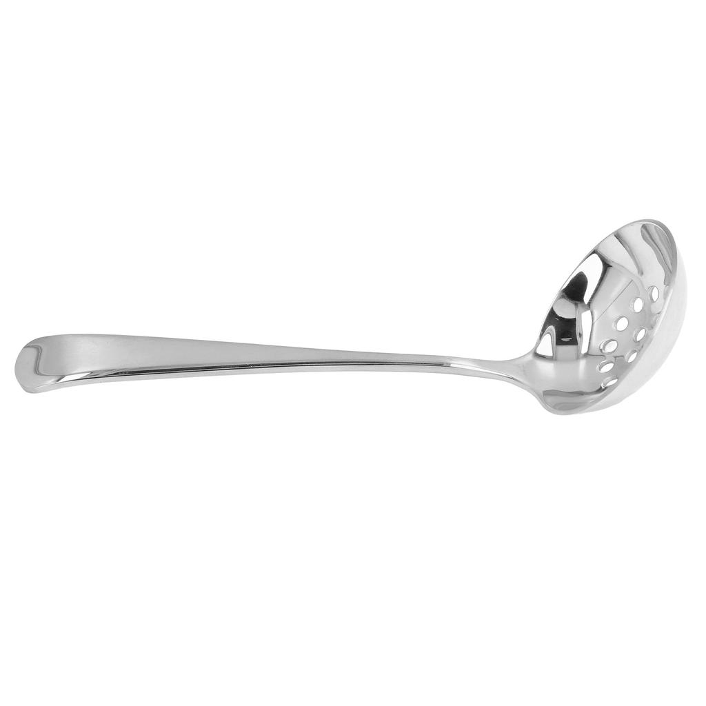 304 Stainless Steel Long Handle Ladle Spoon Thicken Hot Pot Soup Spoon Kitchen Cooking ToolSilver Colander