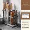 Stainless Steel Fork Chopstick Drain Storage Rack Chopsticks Spoons Drainer Basket Flatware Storage Drainer Kitchen Organizer