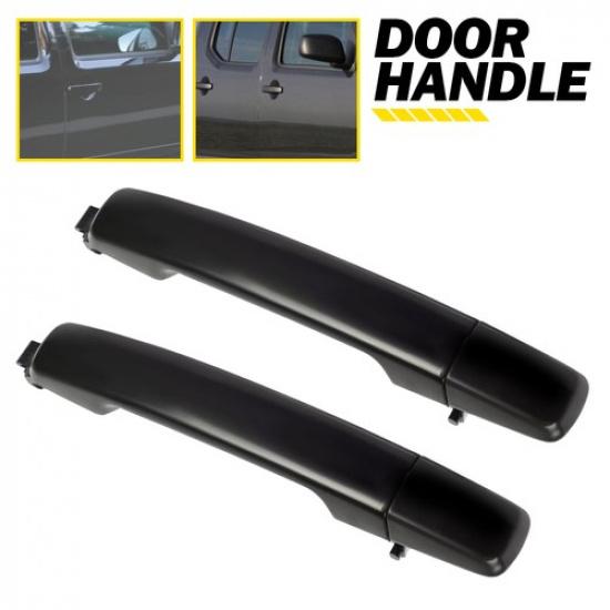 Гладкая внешняя ручка задней левой двери для черного Nissan 2006-2015 Xterra X