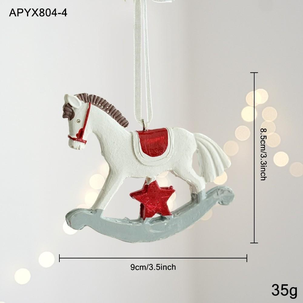Pegasus Christmas Hanging Ornament Santa Claus Xmas Treen Decor Christmas Decor