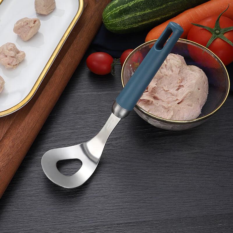 LONSAN Modern Minimalist 304 Stainless Steel Meatball Maker Spoon