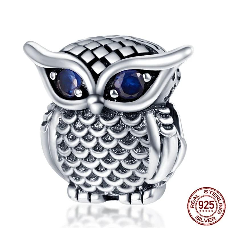 925 Sterling Silver Spring New Animal Beads Fit for Original Bracelet Jewelry Making Butterfly Firefly Chameleon Charms