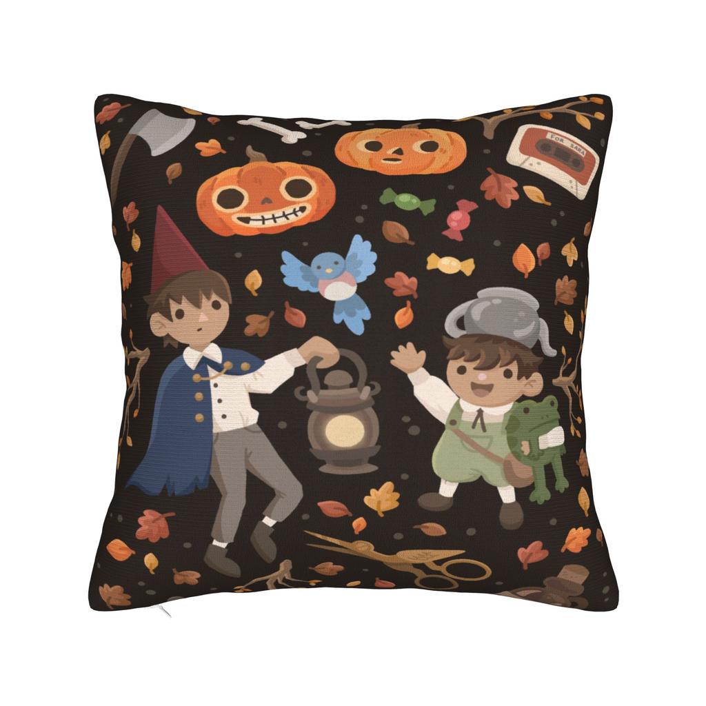 Over the Garden Wall Pillow Case  Kawaii Pillow Cover Graphic Pillowcases For Living Room Sofa