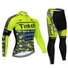 Team Edition Road Mountain Bike Riding Sportswear Long Sleeve Breathable Riding Set