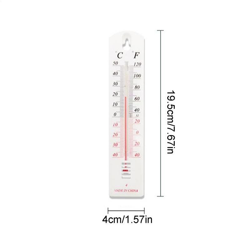 Wall Hung Hang Form Thermometer Outdoor Garden House Garage Indoor House Office Room Portable Thermometer Controller