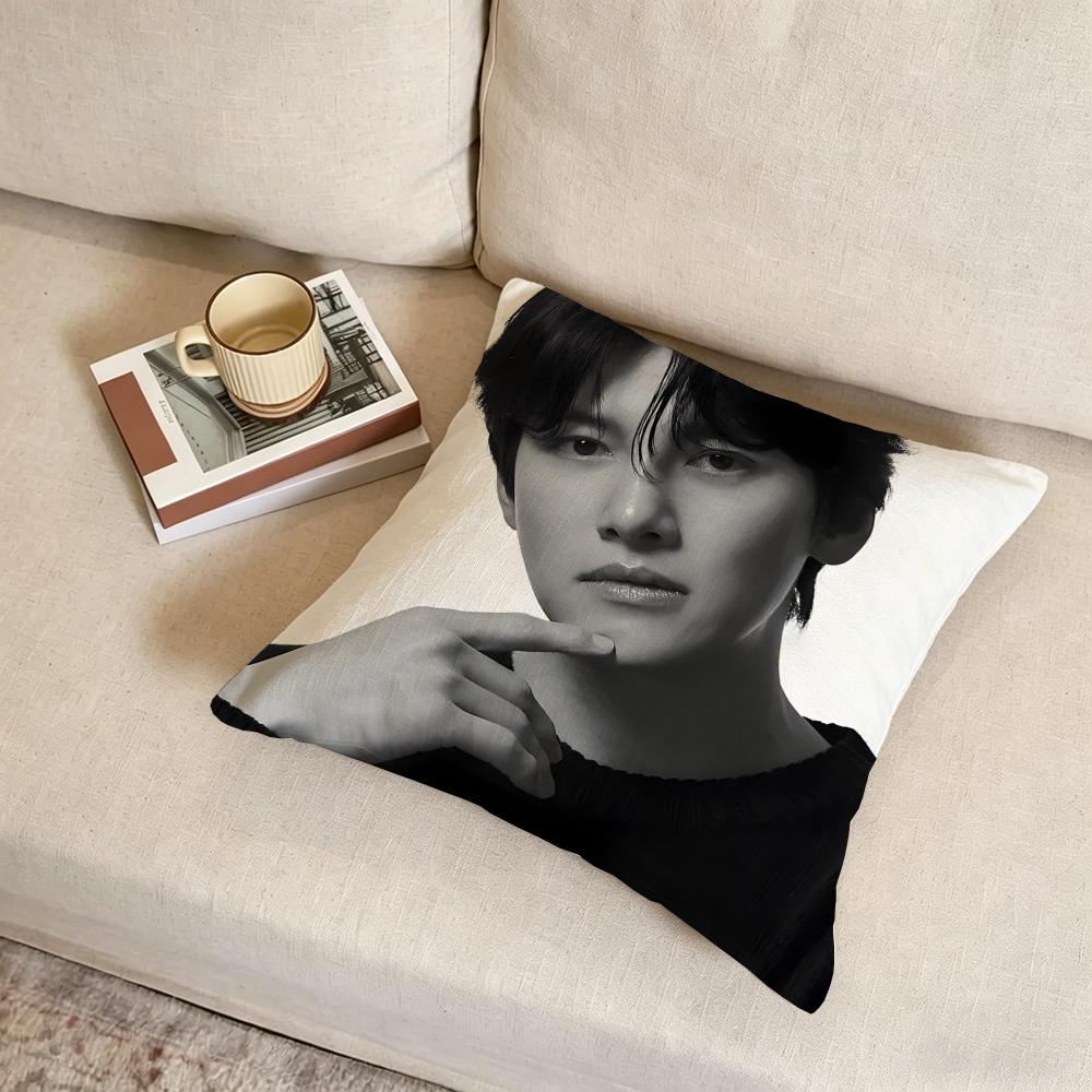 J-Ji Chang-Wook Cushion Cover Fabric Soft Furnishing,Pillowcase, Cushion Cover, Sofa Pillow, Home Decoration