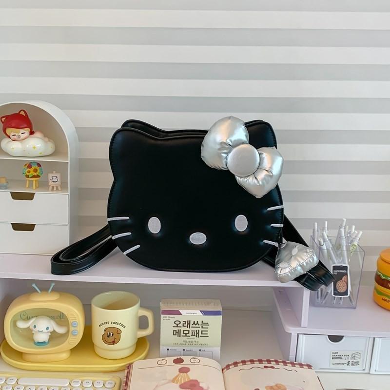 Hello Kitty Melody Cinnamoroll Mini Shoulder Bag Pu Chain Strap Sweet Summer Accessory For Daily Use