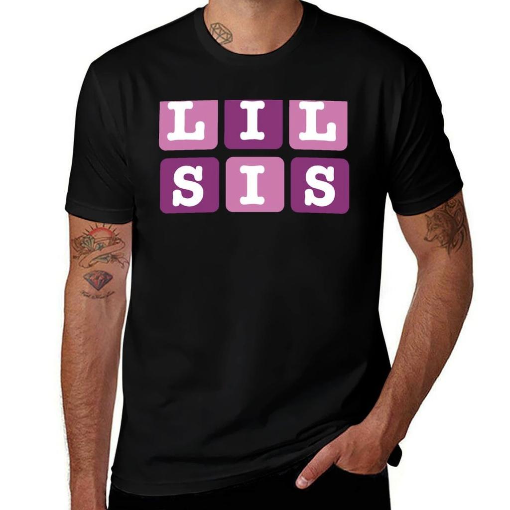 Lil Sis Blocks TShirt t shirt man plain man t shirt designer TShirt
