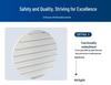 Round Aluminum Alloy Self-Closing Air Vent Louver Fan for Indoor Exhaust Systems