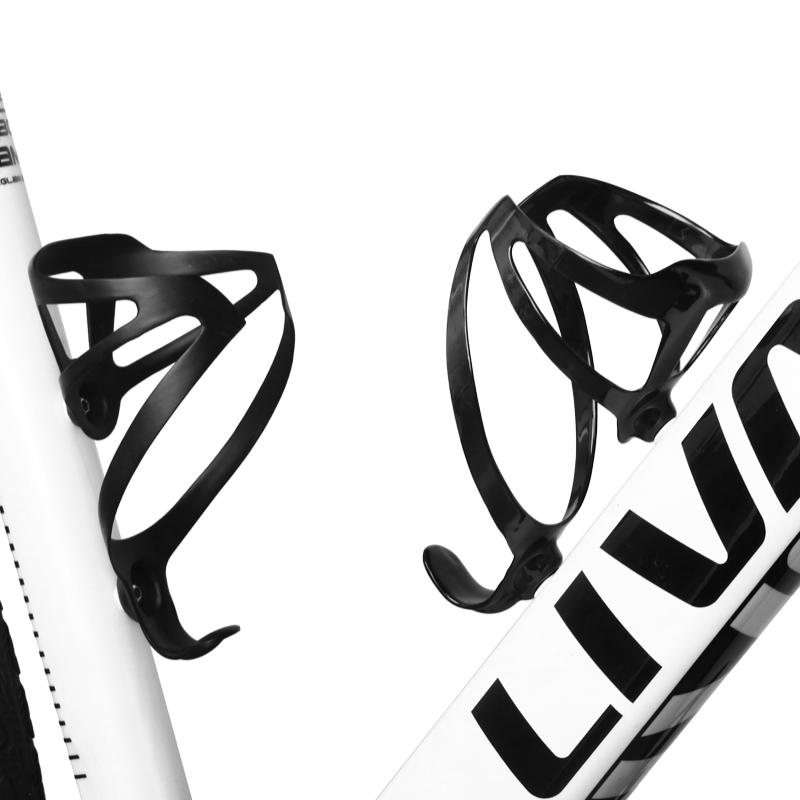 Fahrradflaschenhalter aus Vollcarbonfaser Superleicht Mountainbike Rennrad Wasserflaschenhalter Matt Glänzend Schwarz MTB Zubehör