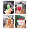 No Scratch Sponges For Dishes And More With Festive Christmas Theme Patterns Kitchen and Bathroom Cleaning