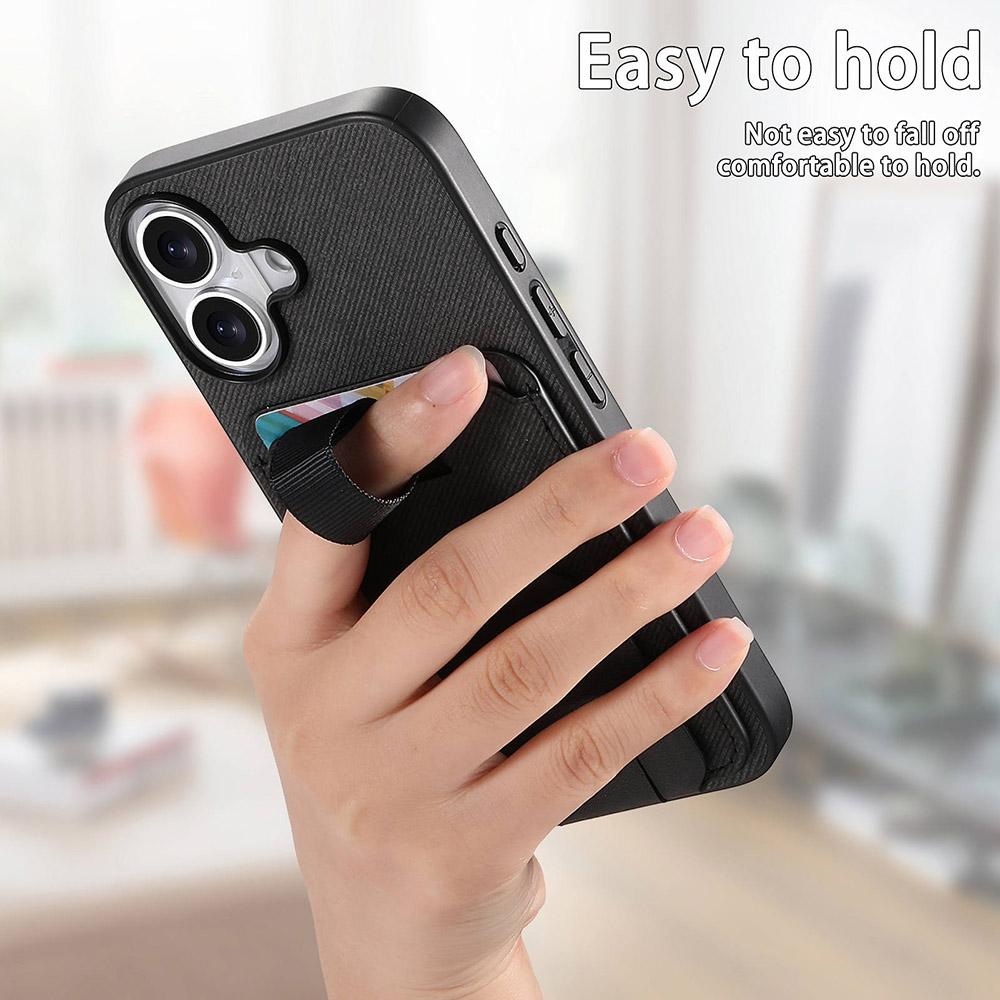 Non-Slip Grip Back Case For Google Pixel 9 10 Pro XL 9A Card Holder Hidden Stand Phone Cover Nothing CMF Phone 2 Pro Cases