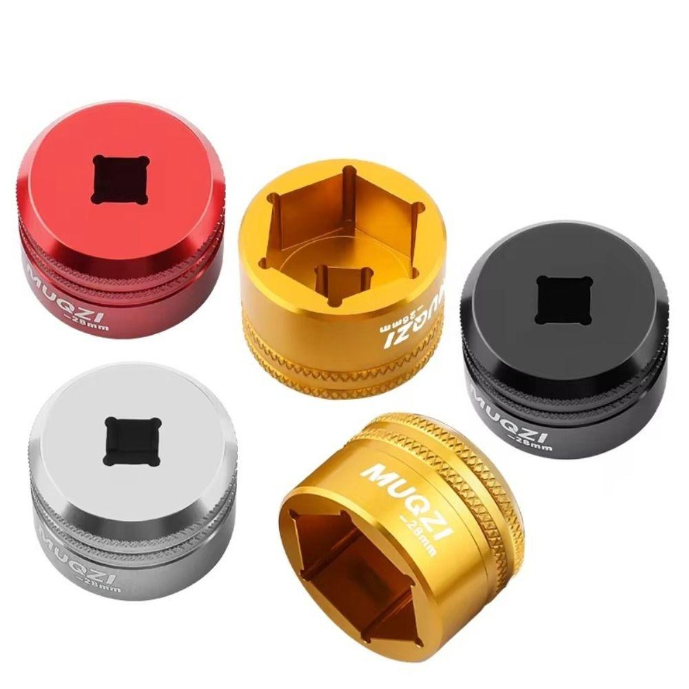 26/28/32mm Fork Top Cap Tool Aluminum Alloy Bike Flat Socket Tool New Fox Fork Suspension