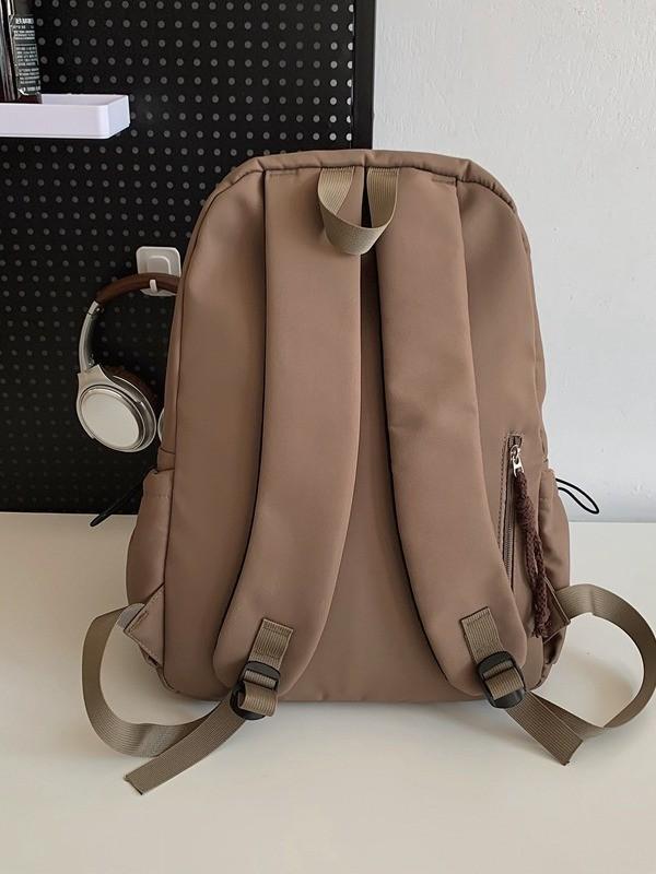 Minimalist Style Backpack For Girls With Nylon And Laptop Storage For School Use