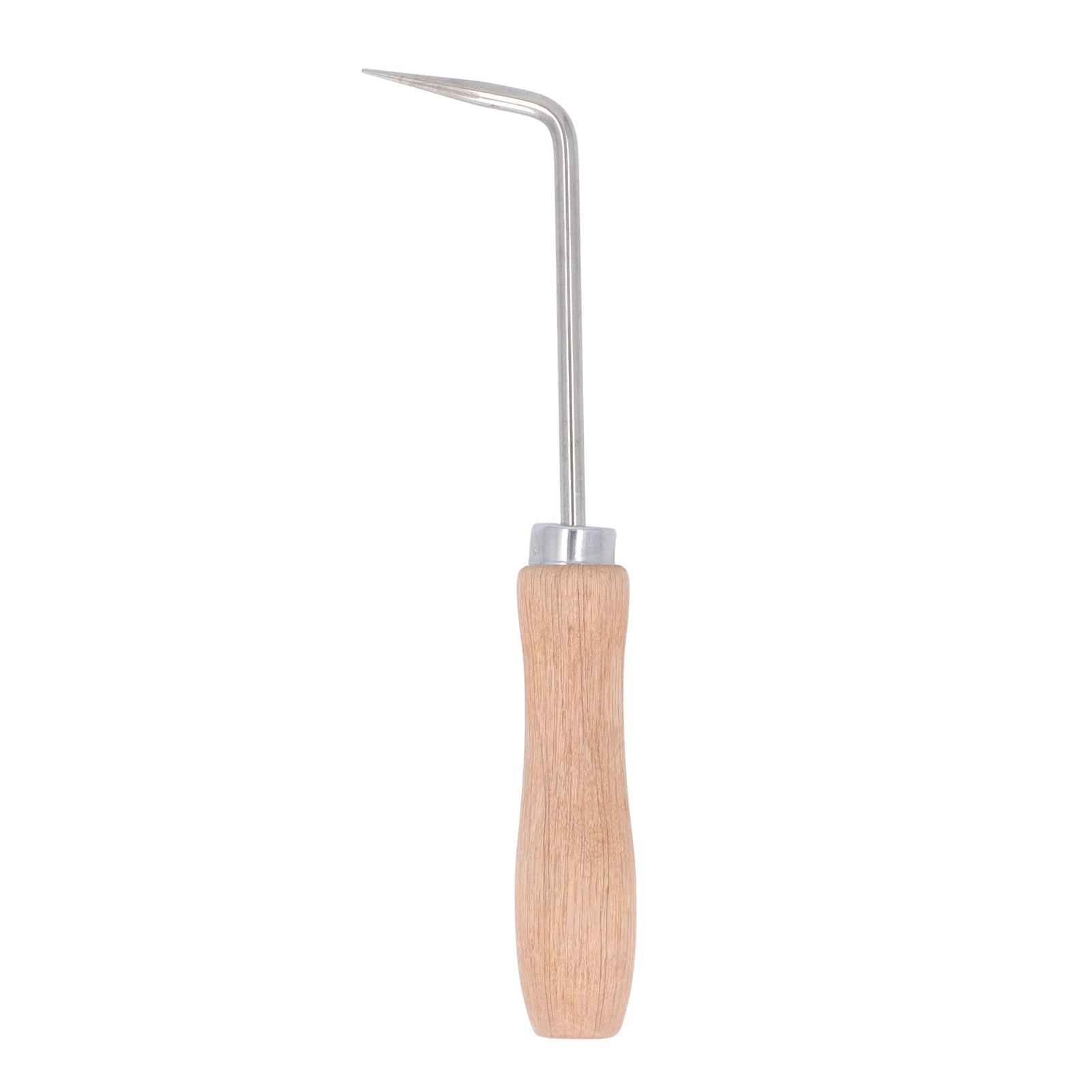 Painter Weld Seam Crochet 6Mm Diameter Wood Handle Hot Air Welding Crochet For Pvc Tpo Film